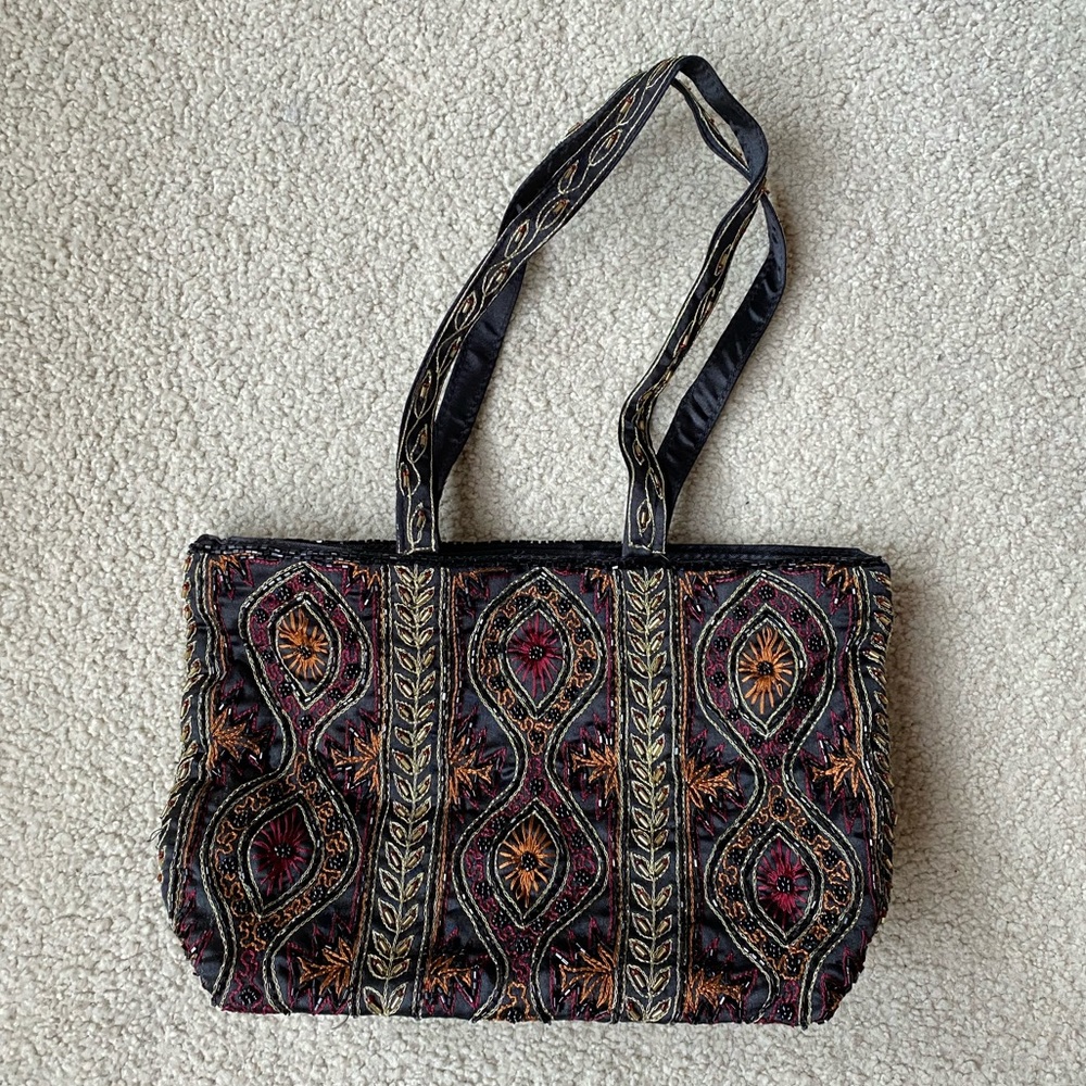 Vintage Beaded Hand Bag